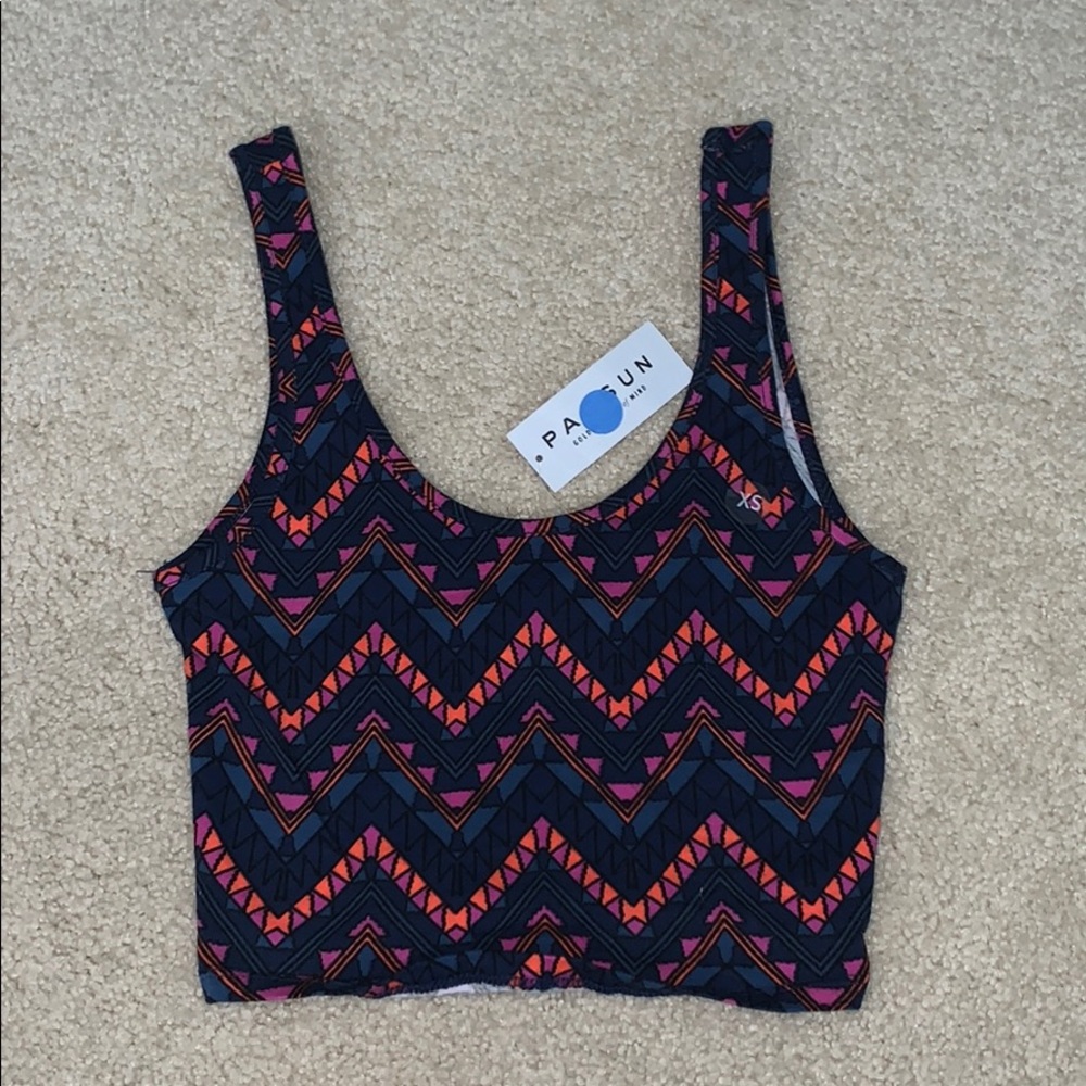 PacSun Tribal Crop Top